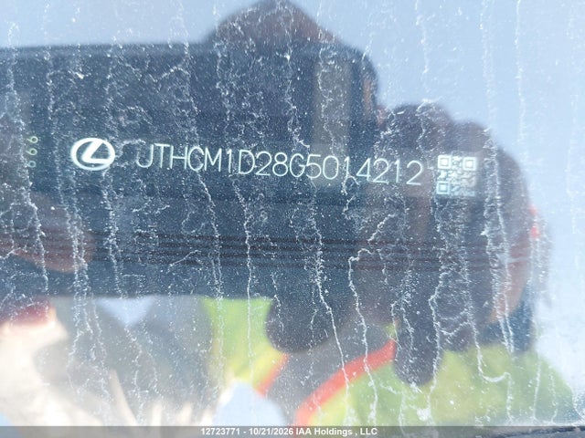 12723771 :رقم المزاد ، JTHCM1D28G5014212 vin ، 2016 Lexus Is 300 300 مزاد بيع