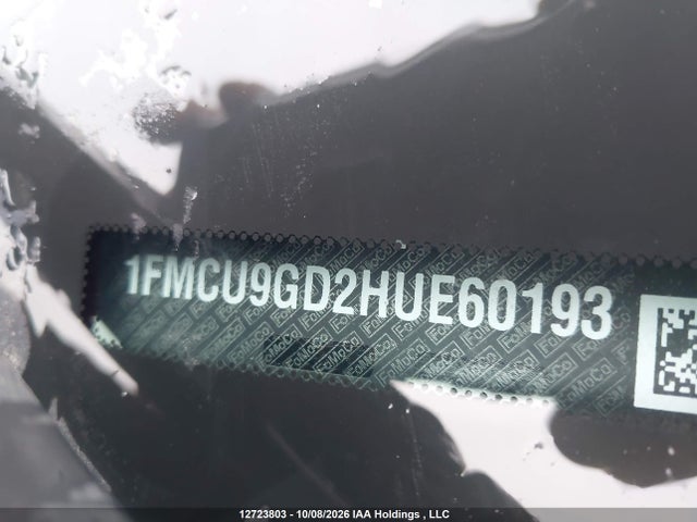 Ford ESCAPE SE 2017 1FMCU9GD2HUE60193 Image 9