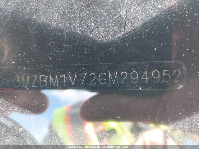 3MZBM1V72GM294952 Mazda Mazda3 Gs