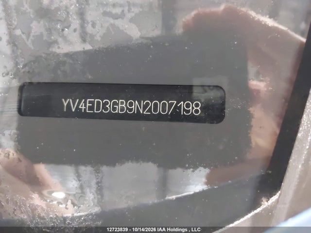 12723839 :رقم المزاد ، YV4ED3GB9N2007198 vin ، 2022 Volvo C40 P8 Recharge Ultimate مزاد بيع
