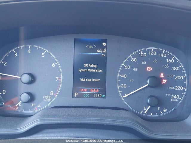 12723850 :رقم المزاد ، 7MUCAAAG7SV140242 vin ، 2025 Toyota Corolla Cross Le مزاد بيع