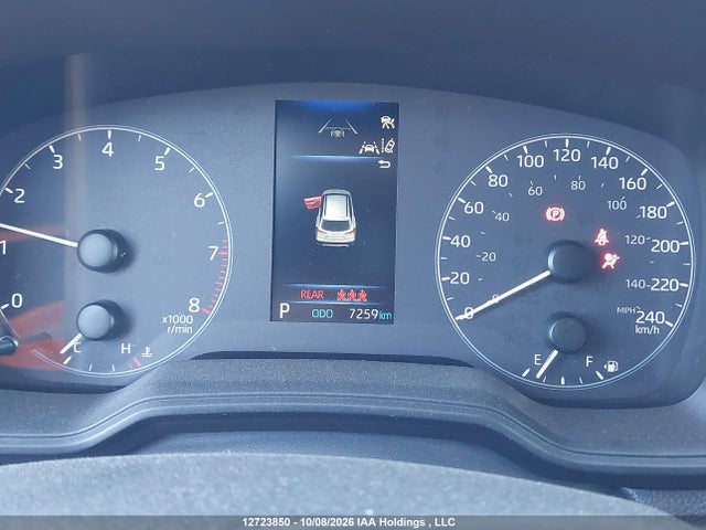 12723850 :رقم المزاد ، 7MUCAAAG7SV140242 vin ، 2025 Toyota Corolla Cross Le مزاد بيع