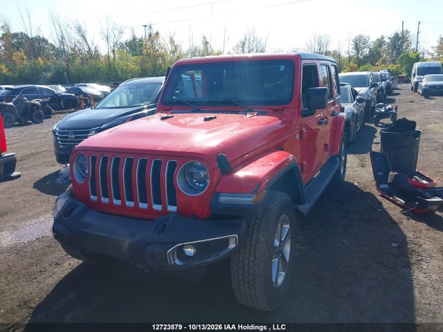 Auction sale of the 2019 Jeep Wrangler Unlimited Sahara, vin: 1C4HJXEG4KW577449, lot number: 12723879