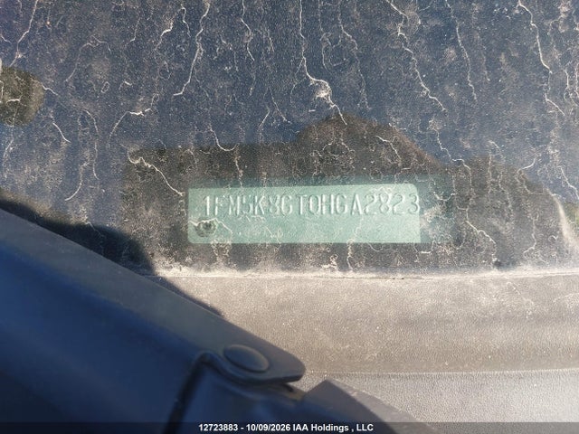 12723883 :رقم المزاد ، 1FM5K8GT0HGA28233 vin ، 2017 Ford Explorer Sport مزاد بيع