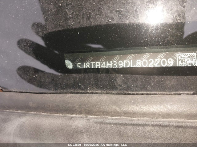 12723899 :رقم المزاد ، 5J8TB4H39DL802209 vin ، 2013 Acura Rdx مزاد بيع