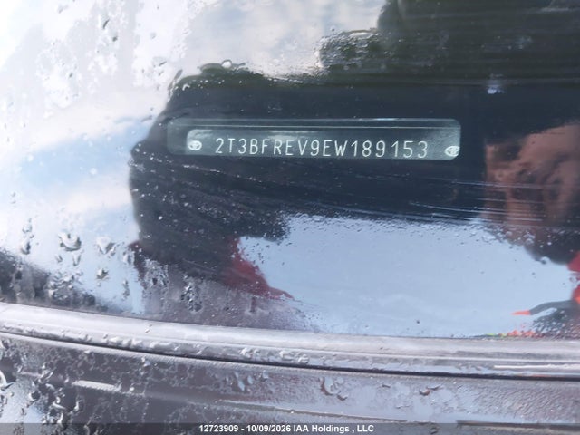 12723909 :رقم المزاد ، 2T3BFREV9EW189153 vin ، 2014 Toyota Rav4 Le مزاد بيع