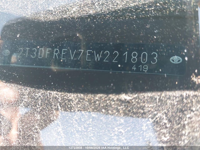 Toyota Rav4 Limited 2014 2T3DFREV7EW221803 Image 18