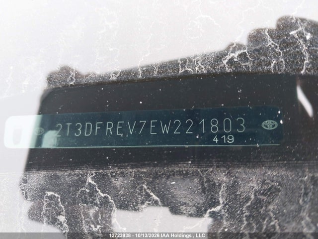 Toyota Rav4 Limited 2014 2T3DFREV7EW221803 Image 21