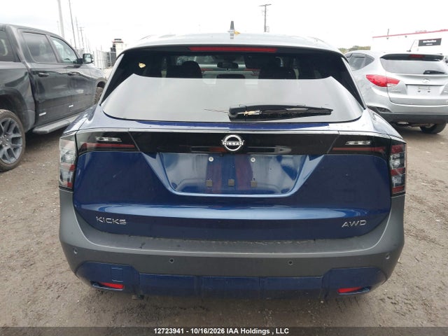 12723941 :رقم المزاد ، 3N8AP6CB7SL362630 vin ، 2025 Nissan Kicks Sv مزاد بيع