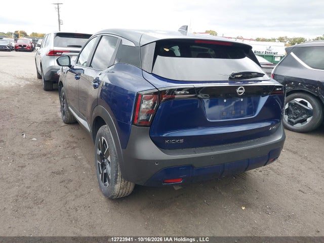 12723941 :رقم المزاد ، 3N8AP6CB7SL362630 vin ، 2025 Nissan Kicks Sv مزاد بيع