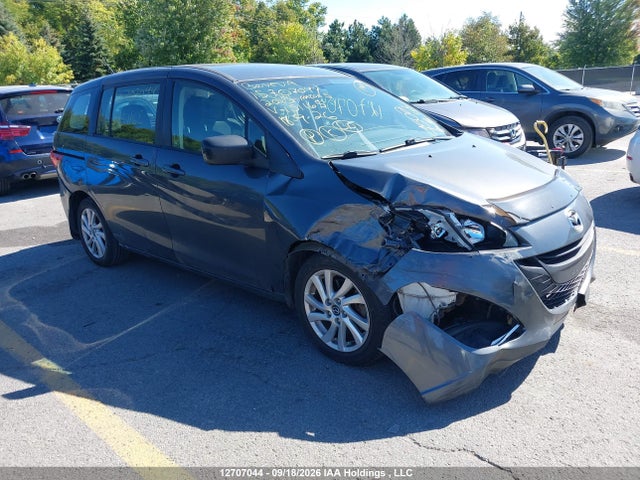 12707044 :رقم المزاد ، JM1CW2CL2D0151165 vin ، 2013 Mazda Mazda5 Gs مزاد بيع