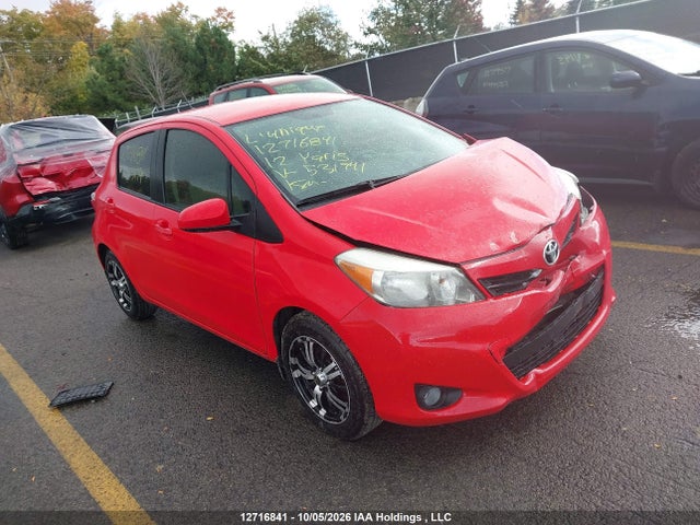 Aukcja sprzedaży 2012 Toyota Yaris Le, vin: JTDKTUD36CD531941, numer aukcji: 12716841