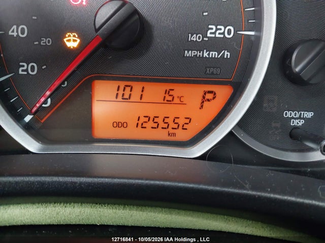 12716841 :رقم المزاد ، JTDKTUD36CD531941 vin ، 2012 Toyota Yaris Le مزاد بيع