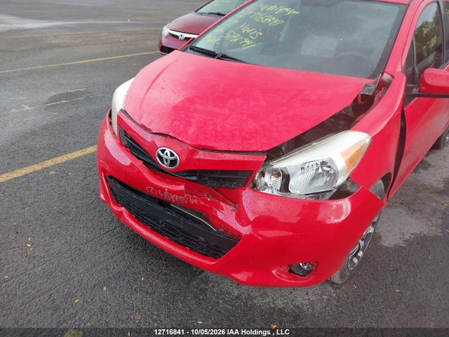 12716841 :رقم المزاد ، JTDKTUD36CD531941 vin ، 2012 Toyota Yaris Le مزاد بيع