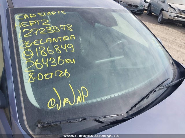 12723978 :رقم المزاد ، KMHLM4DG1TU186849 vin ، 2026 Hyundai Elantra Sel Sport مزاد بيع