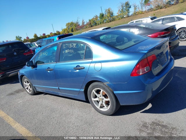 2008 Honda Civic Dx-g მანქანა იყიდება აუქციონზე, vin: 2HGFA164X8H028422, აუქციონის ნომერი: 12718682