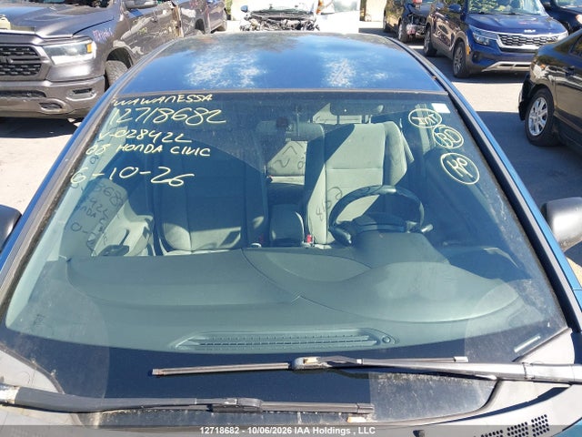2008 Honda Civic Dx-g მანქანა იყიდება აუქციონზე, vin: 2HGFA164X8H028422, აუქციონის ნომერი: 12718682
