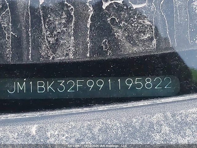 Aukcja sprzedaży 2009 Mazda Mazda3 Gs/gx, vin: JM1BK32F991195822, numer aukcji: 12723997