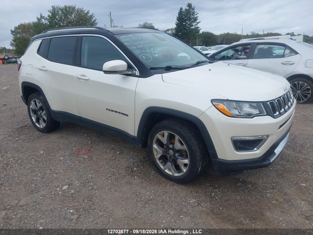 Продажа на аукционе авто 2018 Jeep Compass Limited, vin: 3C4NJDCB4JT209866, номер лота: 12703577