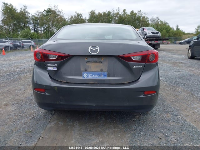 12694445 :رقم المزاد ، JM1BN1V79H1154119 vin ، 2017 Mazda Mazda3 Gs مزاد بيع