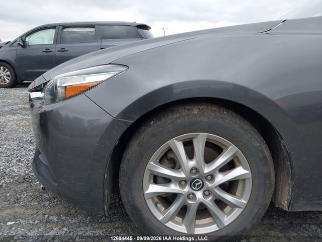 12694445 :رقم المزاد ، JM1BN1V79H1154119 vin ، 2017 Mazda Mazda3 Gs مزاد بيع