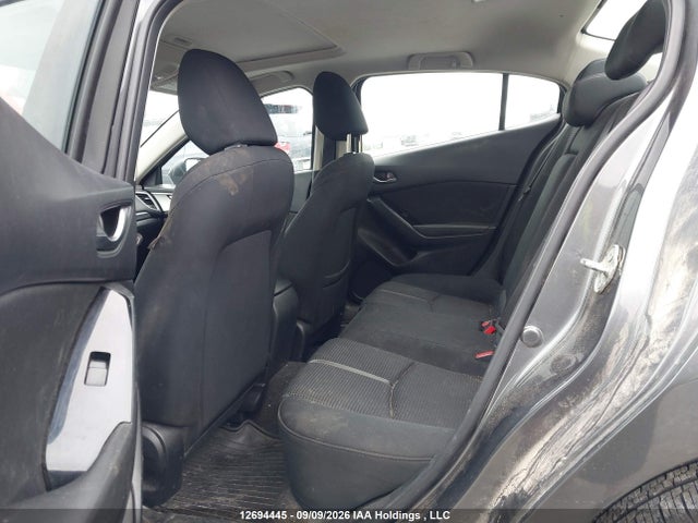 12694445 :رقم المزاد ، JM1BN1V79H1154119 vin ، 2017 Mazda Mazda3 Gs مزاد بيع