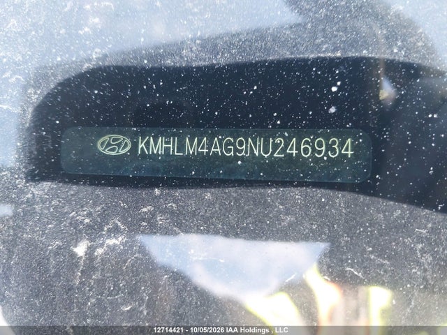 Aukcja sprzedaży 2022 Hyundai Elantra Sel, vin: KMHLM4AG9NU246934, numer aukcji: 12714421