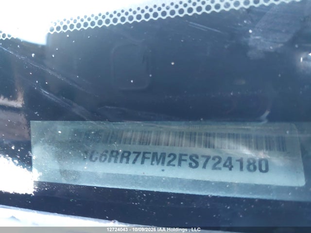 1C6RR7FM2FS724180 RAM 1500 St