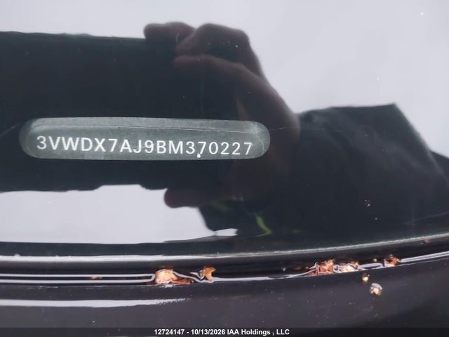 Продаж на аукціоні авто 2011 Volkswagen Jetta, vin: 3VWDX7AJ9BM370227, номер лоту: 12724147
