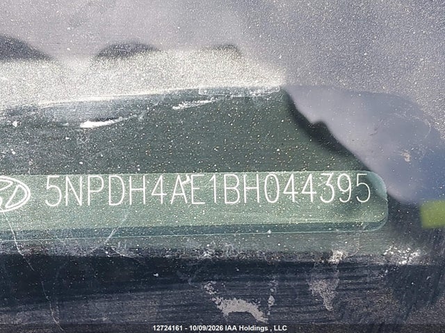 Продажа на аукционе авто 2011 Hyundai Elantra Gl, vin: 5NPDH4AE1BH044395, номер лота: 12724161