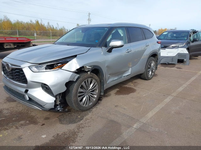 2021 Toyota Highlander Platinum მანქანა იყიდება აუქციონზე, vin: 5TDFZRBH4MS062172, აუქციონის ნომერი: 12724167