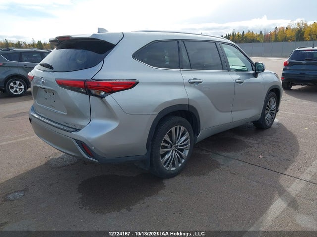 2021 Toyota Highlander Platinum მანქანა იყიდება აუქციონზე, vin: 5TDFZRBH4MS062172, აუქციონის ნომერი: 12724167