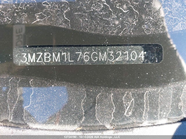 3MZBM1L76GM321041 Mazda 3 TOURING