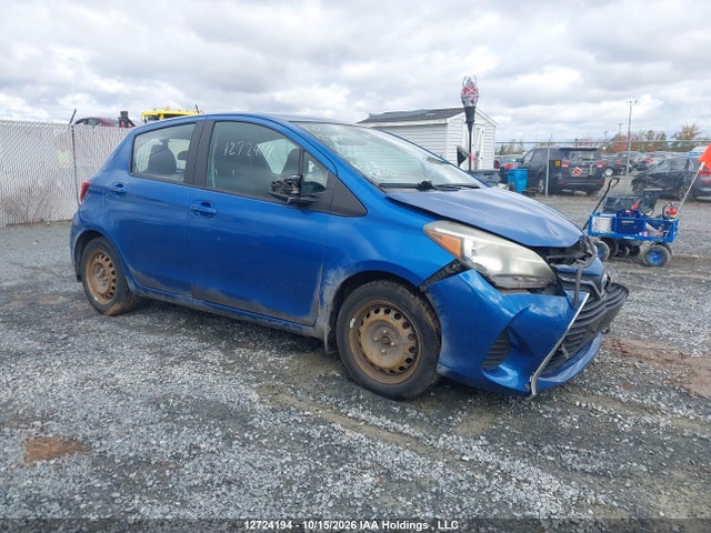 12724194 :رقم المزاد ، VNKKTUD39FA020141 vin ، 2015 Toyota Yaris Le مزاد بيع