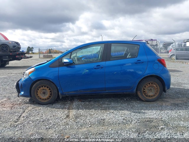 12724194 :رقم المزاد ، VNKKTUD39FA020141 vin ، 2015 Toyota Yaris Le مزاد بيع