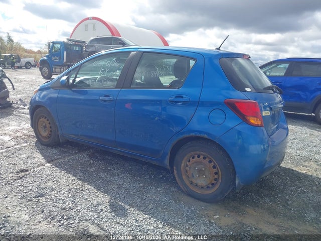 12724194 :رقم المزاد ، VNKKTUD39FA020141 vin ، 2015 Toyota Yaris Le مزاد بيع