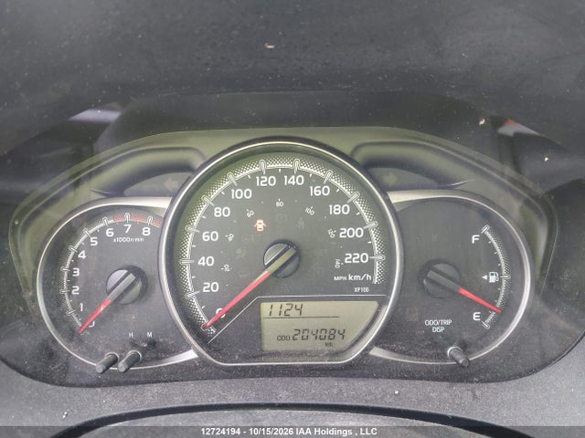 12724194 :رقم المزاد ، VNKKTUD39FA020141 vin ، 2015 Toyota Yaris Le مزاد بيع