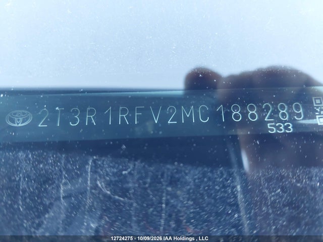 2T3R1RFV2MC188289 Toyota Rav4 Xle/xle Premium