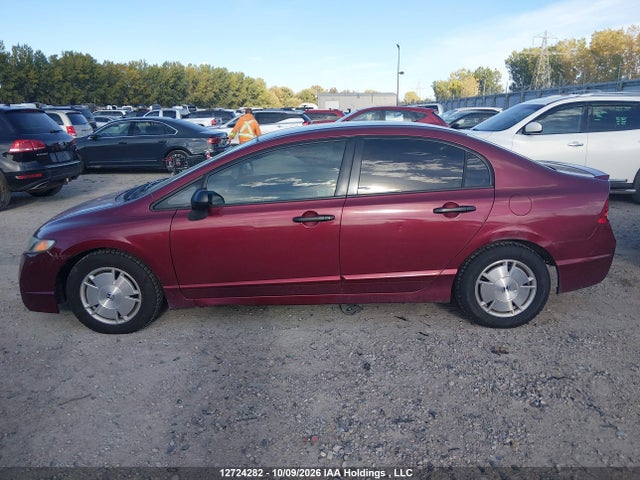12724282 :رقم المزاد ، 2HGFA16419H115286 vin ، 2009 Honda Civic Dx-g مزاد بيع