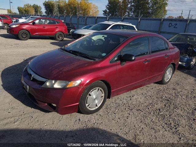 12724282 :رقم المزاد ، 2HGFA16419H115286 vin ، 2009 Honda Civic Dx-g مزاد بيع