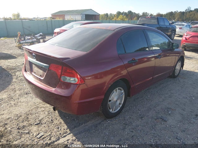 12724282 :رقم المزاد ، 2HGFA16419H115286 vin ، 2009 Honda Civic Dx-g مزاد بيع