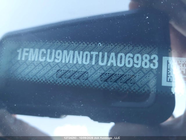 12724293 :رقم المزاد ، 1FMCU9MN0TUA06983 vin ، 2026 Ford Escape St-line مزاد بيع