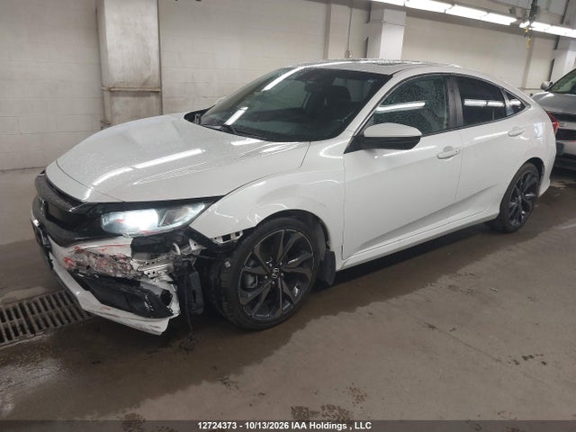 12724373 :رقم المزاد ، 2HGFC2F86KH032994 vin ، 2019 Honda Civic Sport مزاد بيع