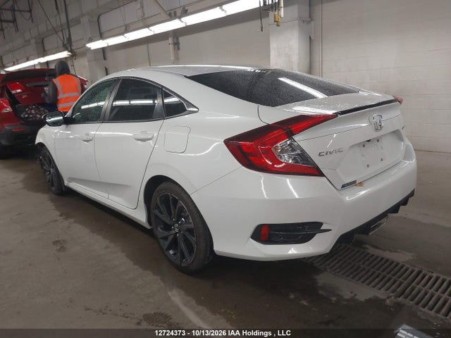 12724373 :رقم المزاد ، 2HGFC2F86KH032994 vin ، 2019 Honda Civic Sport مزاد بيع