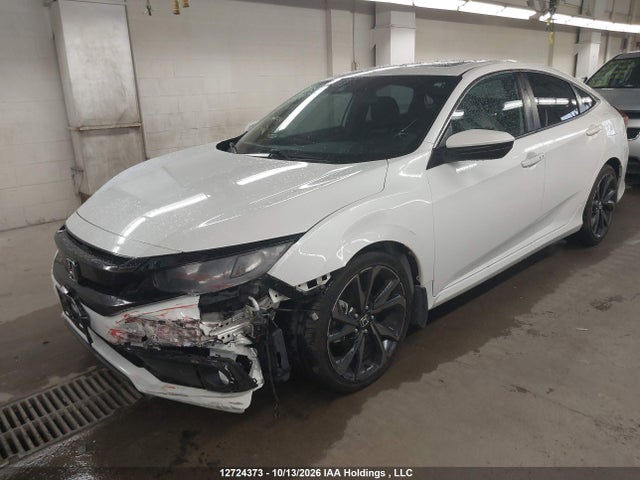 12724373 :رقم المزاد ، 2HGFC2F86KH032994 vin ، 2019 Honda Civic Sport مزاد بيع