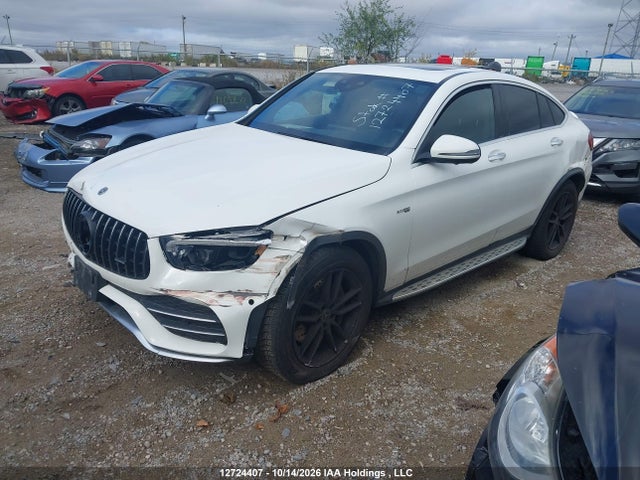 12724407 :رقم المزاد ، W1N0J6EB4LF765748 vin ، 2020 Mercedes-benz Glc Coupe 43 4matic Amg مزاد بيع