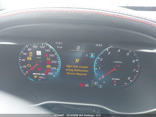 12724407 :رقم المزاد ، W1N0J6EB4LF765748 vin ، 2020 Mercedes-benz Glc Coupe 43 4matic Amg مزاد بيع