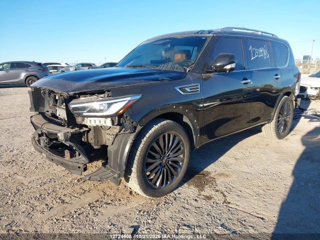 Auction sale of the 2022 Infiniti Qx80 Luxe 7 Passenger/luxe 8 Passenger/proactive 7 Passenger/proactive 8 Passenger, vin: JN8AZ2AC1N9485545, lot number: 12724408
