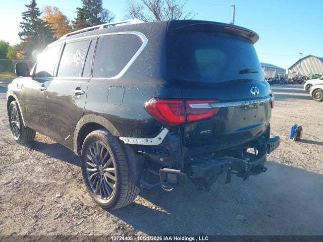 Auction sale of the 2022 Infiniti Qx80 Luxe 7 Passenger/luxe 8 Passenger/proactive 7 Passenger/proactive 8 Passenger, vin: JN8AZ2AC1N9485545, lot number: 12724408