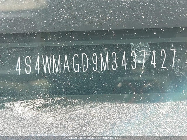 12724439 :رقم المزاد ، 4S4WMAGD9M3437427 vin ، 2021 Subaru Ascent Touring مزاد بيع